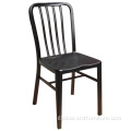 Outdoor Chairs Dining Backrest Iron Chairs Supplier